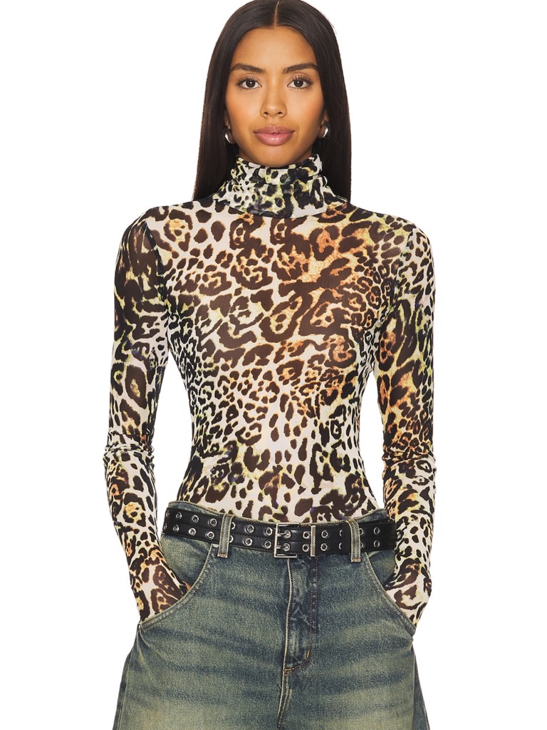Afrm Zadie Mesh Shirt